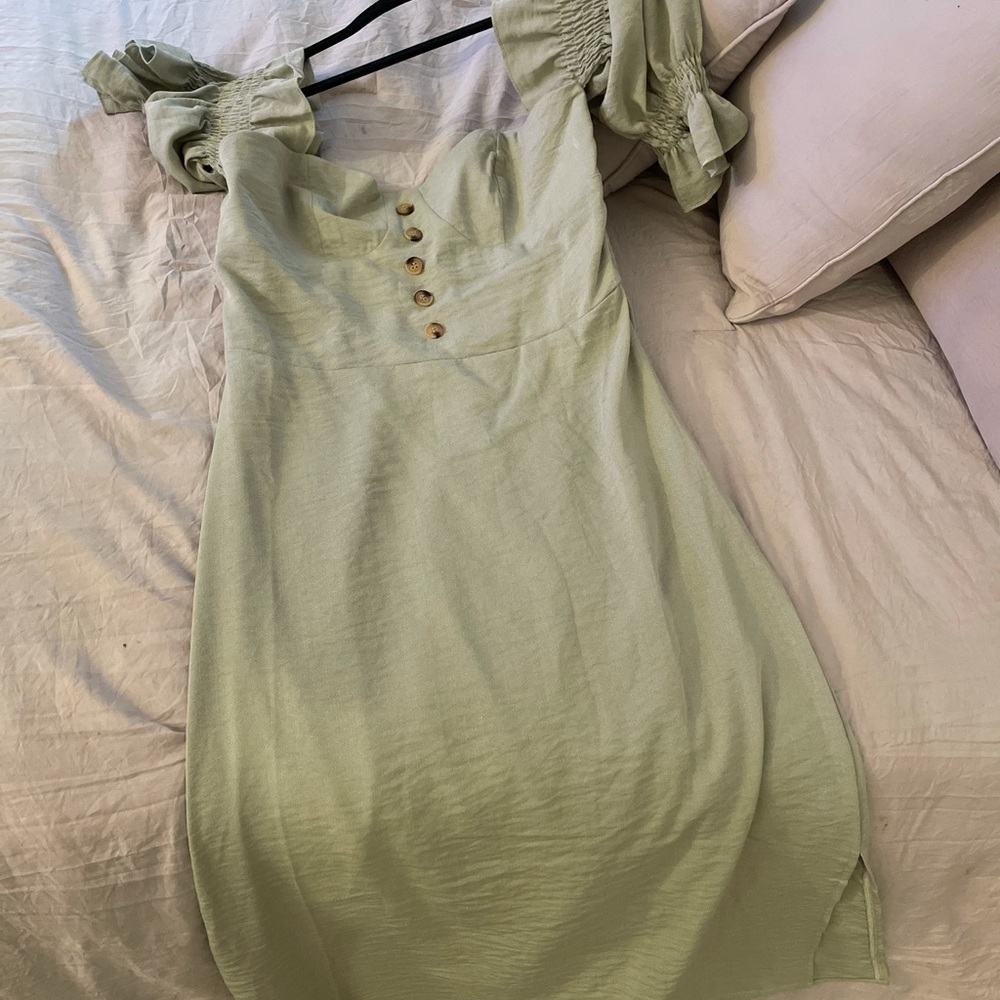 Nasty Gal. Midi dress. Off the shoulder. Size 4